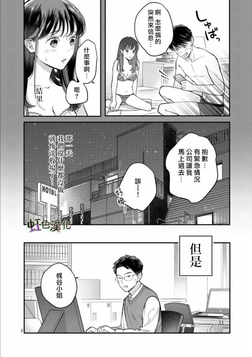 《被女孩子逆推不行吗？》漫画 被逆推不行吗？002集