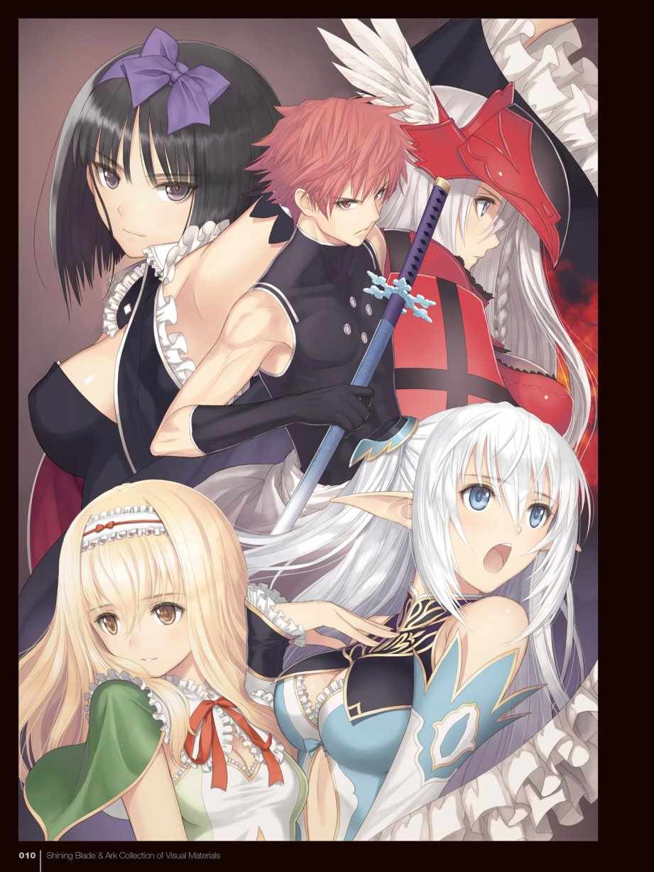 《Tony艺术设定集合集》漫画 Shining Blade Ark Collection of Visual Materials