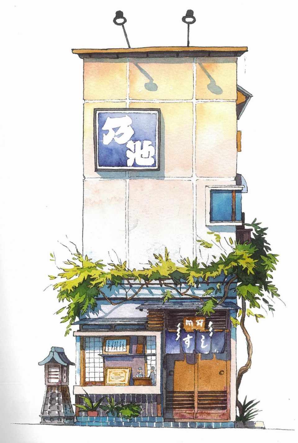 《东京店架构Mateusz Urbanowicz作品集》漫画 东京店架构