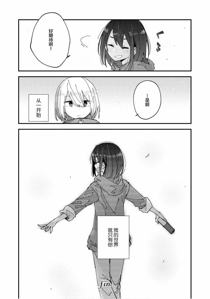 《终末世界百合短篇集》漫画 终末百合短篇集 001集