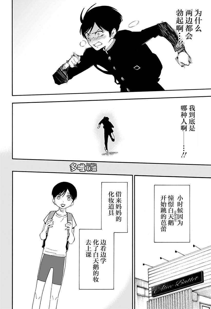 《我的白天鹅》漫画 短篇