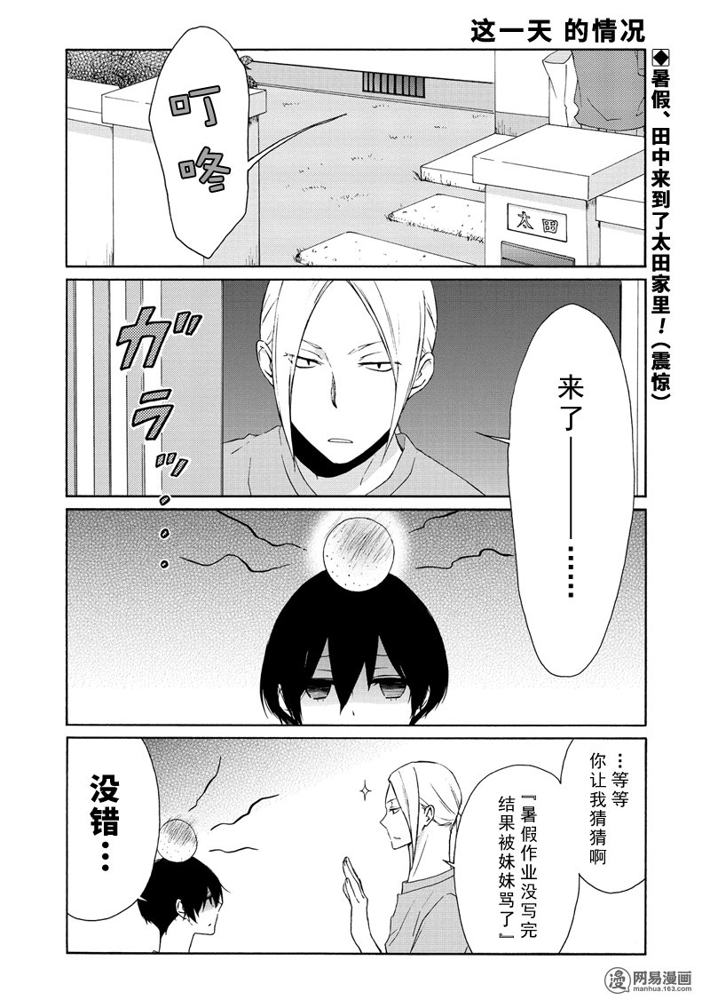 《田中君总是如此慵懒》漫画 073集