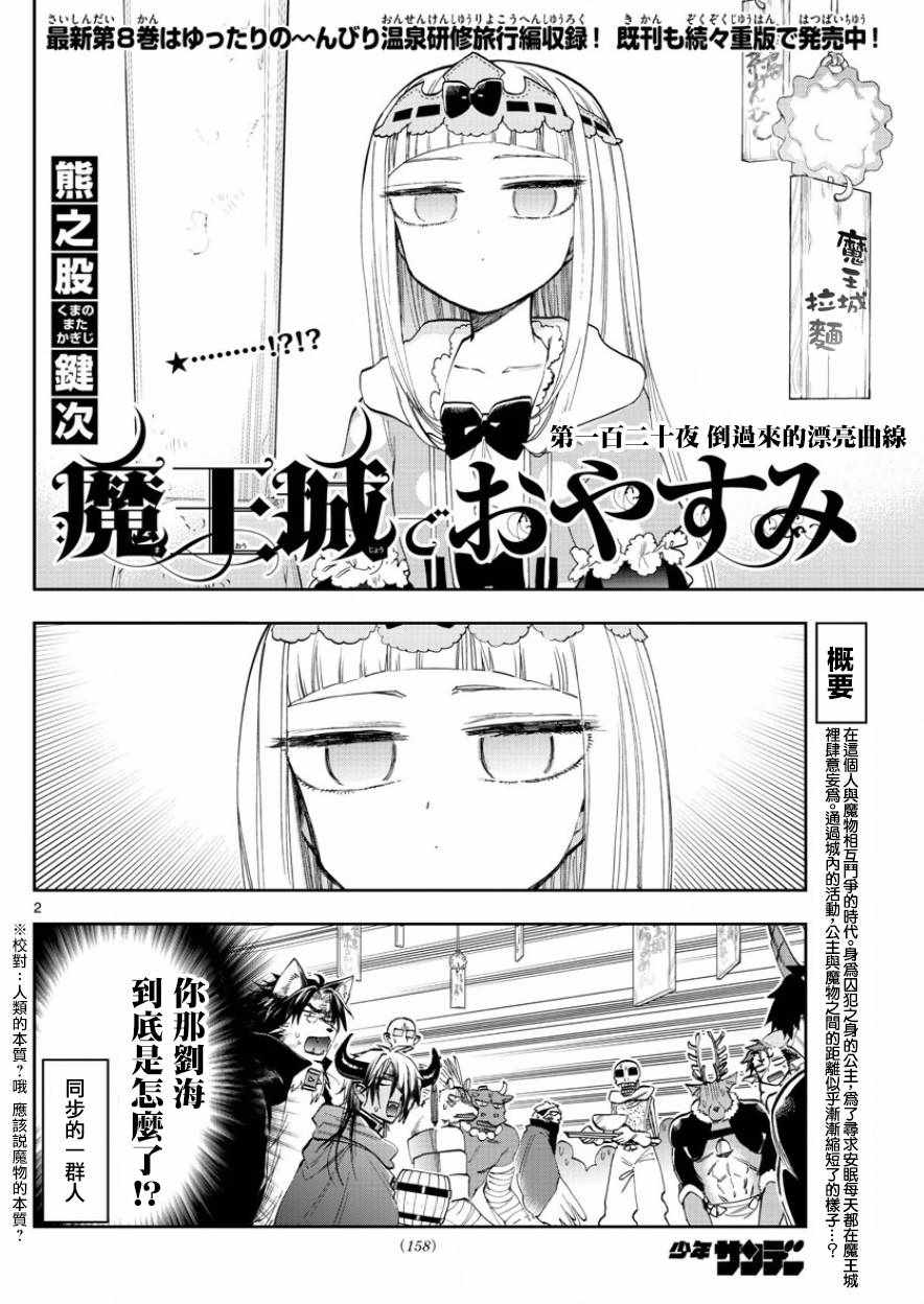 《在魔王城说晚安》漫画 120集