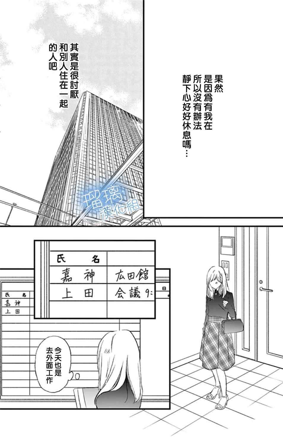 《工作中请别爱》漫画 008集