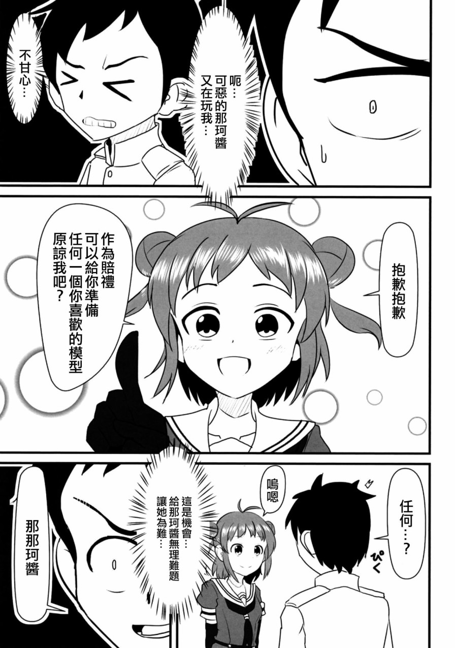 《(C96)擅长捉弄的那珂酱》漫画 擅长捉弄的那珂酱 001集