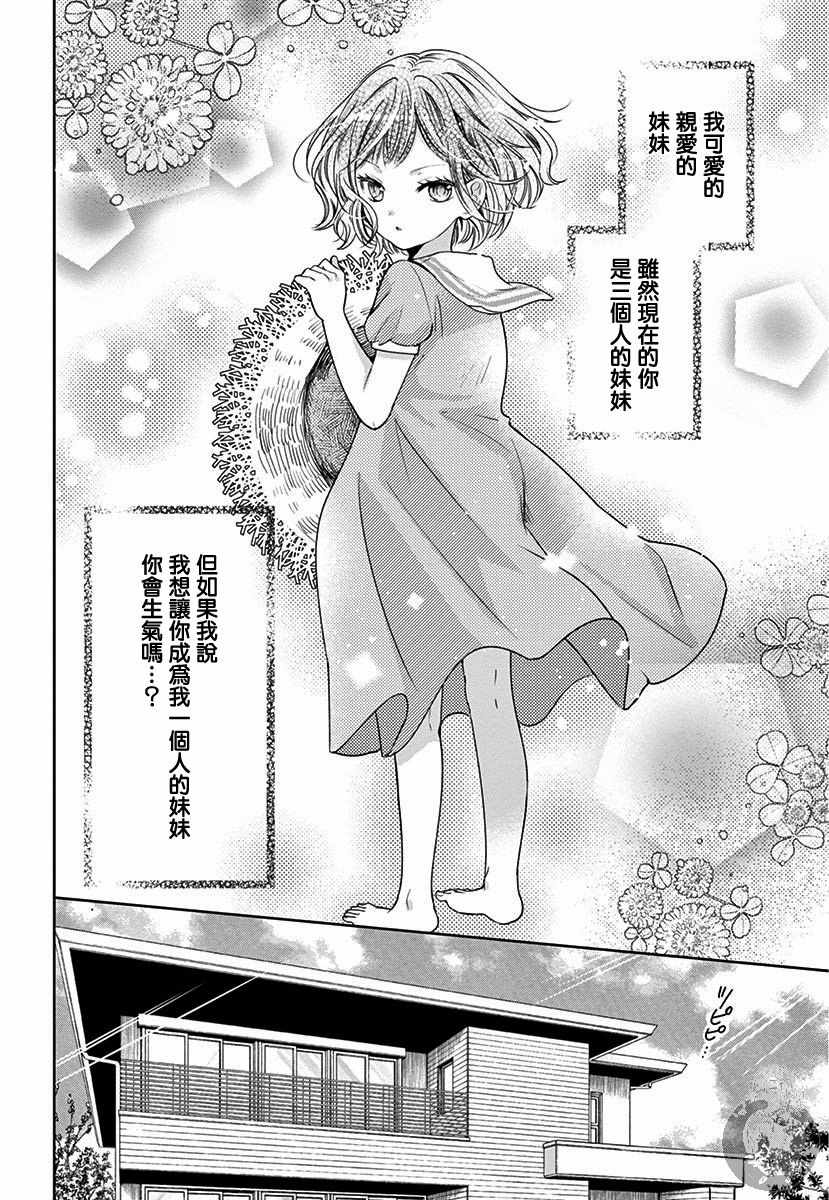 《兄妹间的相爱相杀~三匹甜蜜的小狼~》漫画 三匹甜蜜的小狼 001集