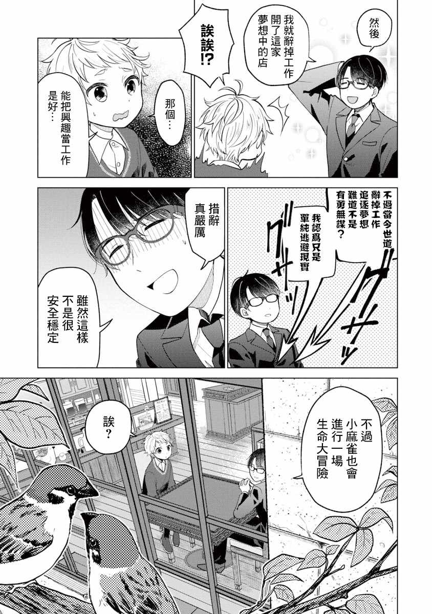 《我与鸟百科店》漫画 001集