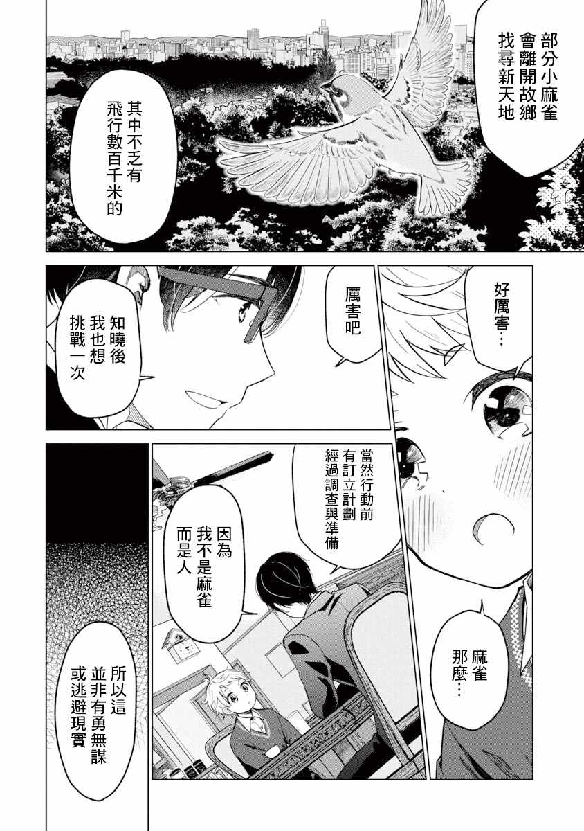 《我与鸟百科店》漫画 001集