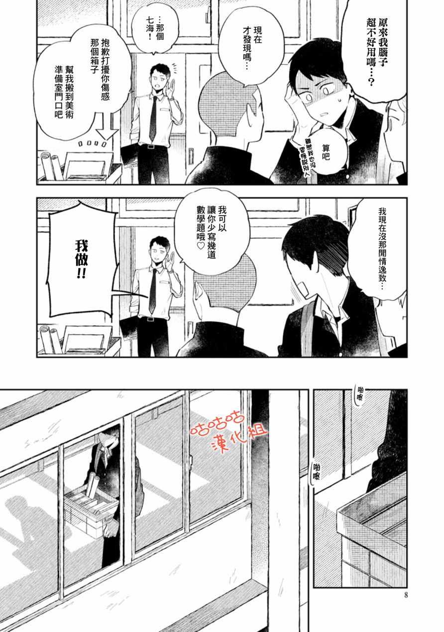 《向阳处的橘色》漫画 001集