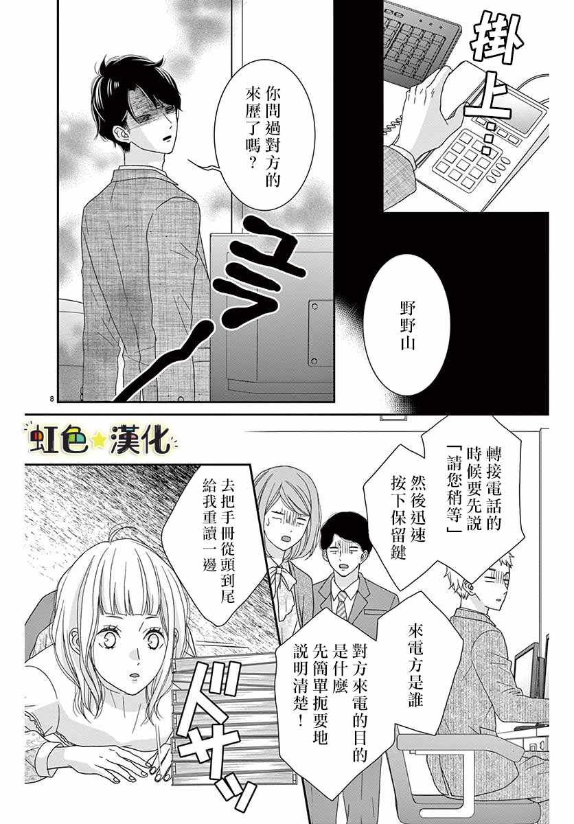 《鹰取主任心仪之人》漫画 短篇