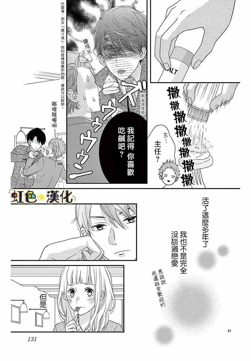 《鹰取主任心仪之人》漫画 短篇