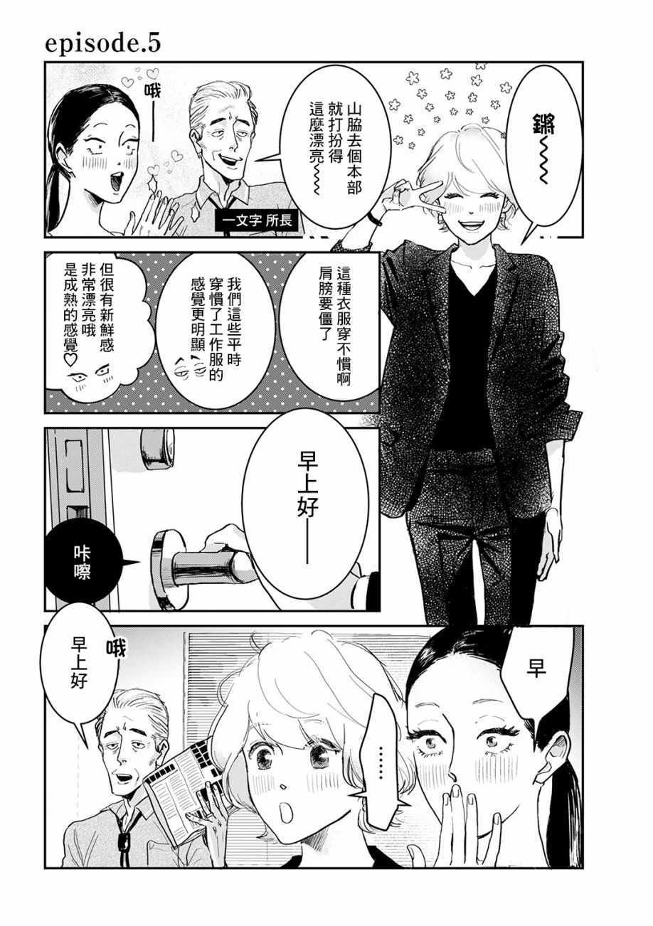 《职场同事是我推》漫画 005集