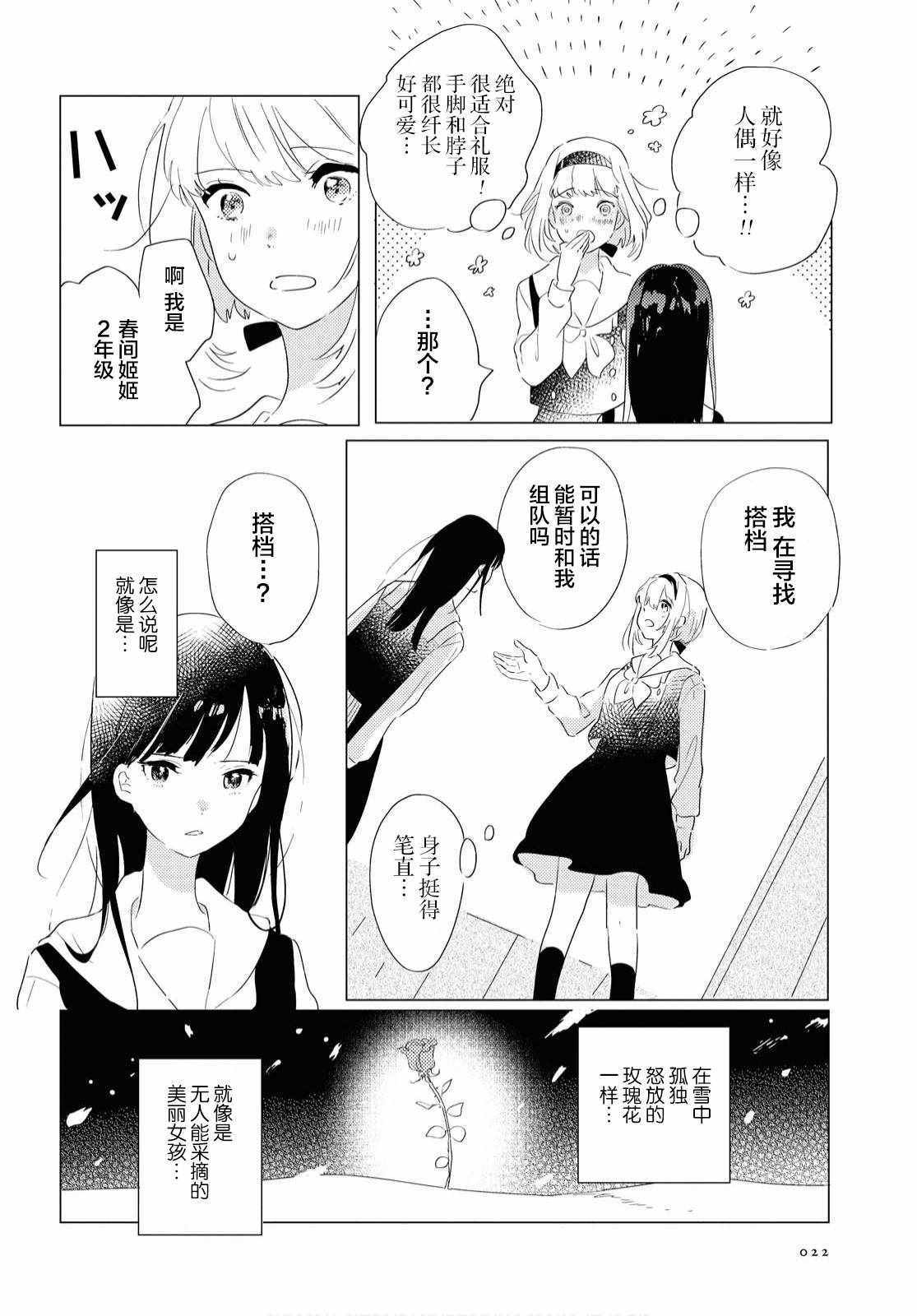 《霓裳于舞室起舞》漫画 001集