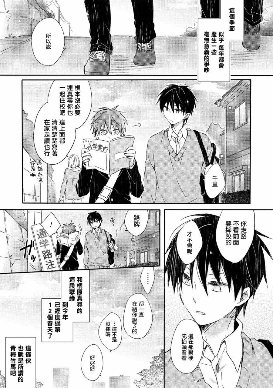 《男生宿舍、度过夜晚的方法》漫画 度过夜晚的方法 001集