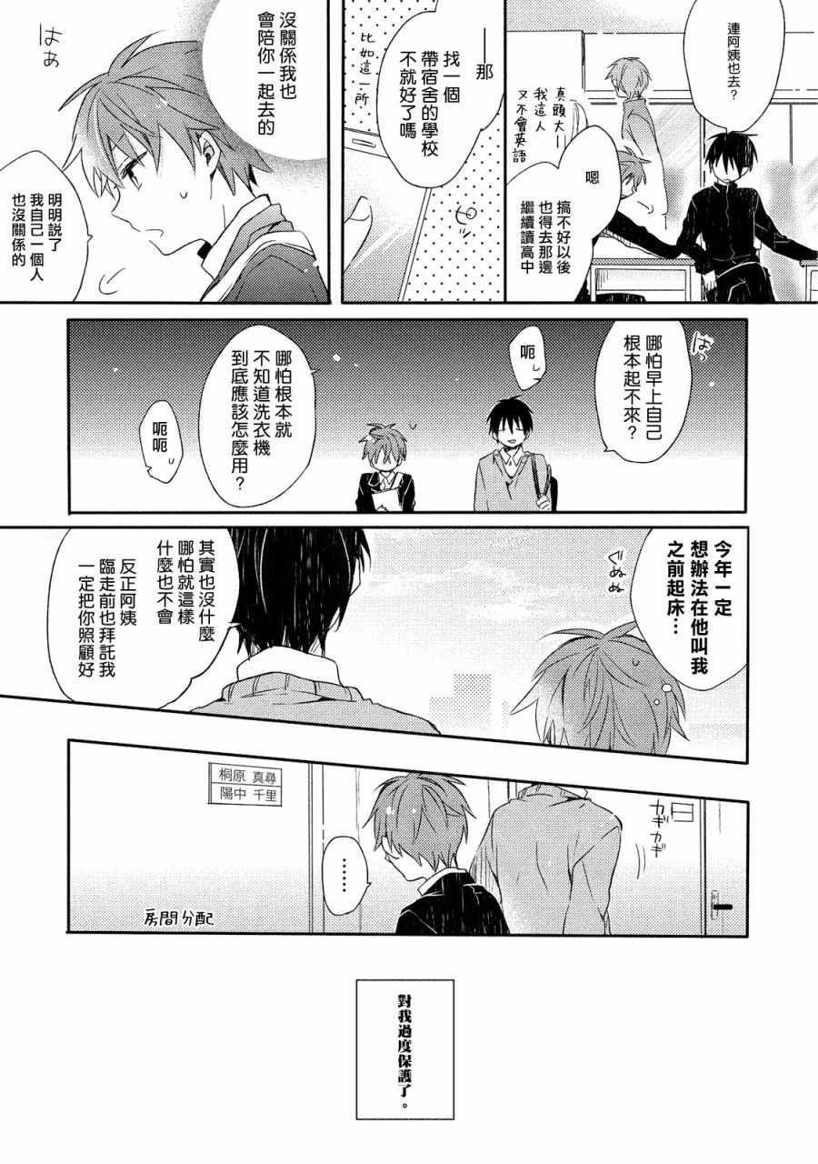 《男生宿舍、度过夜晚的方法》漫画 度过夜晚的方法 001集