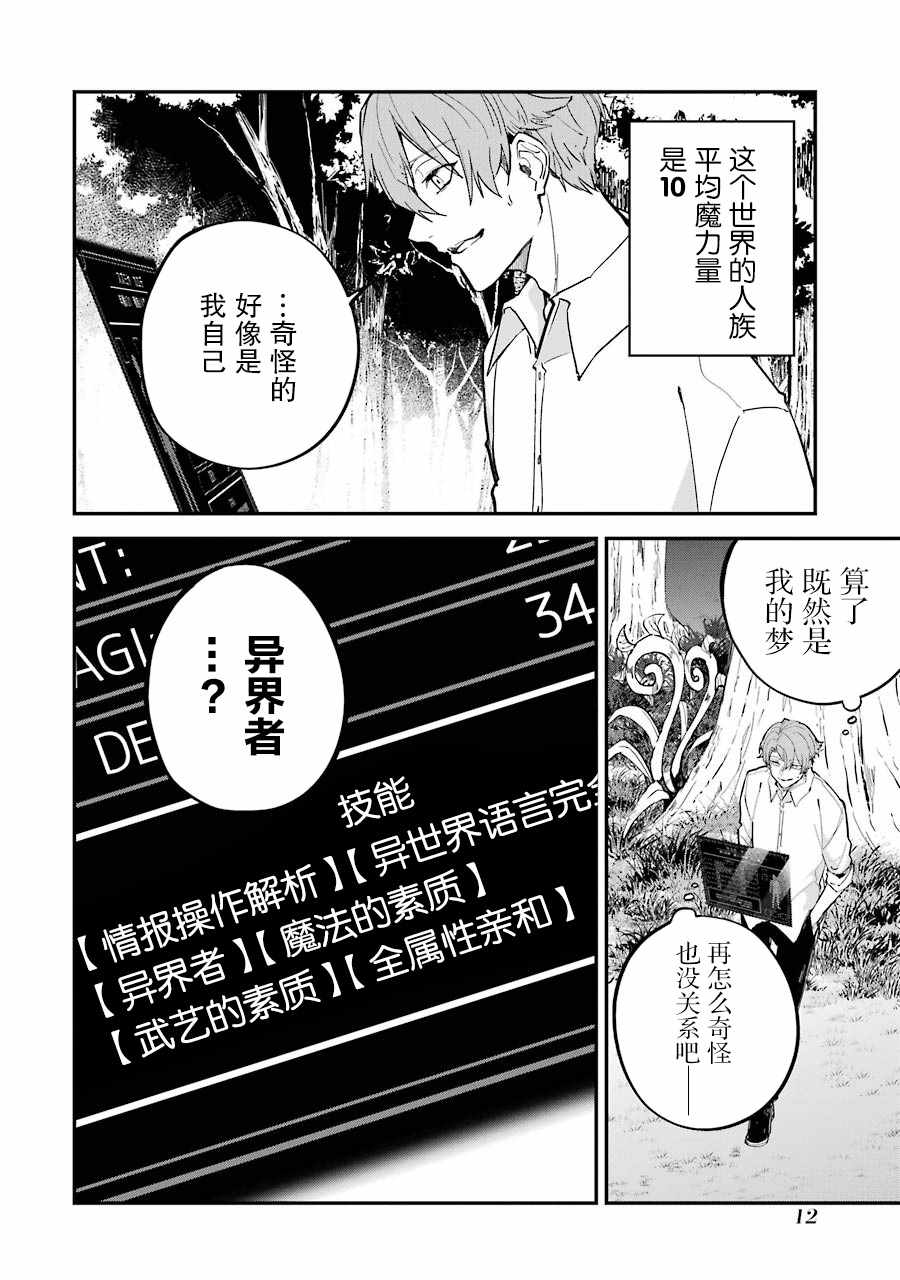 《转移到异世界活用外挂成为魔法剑士》漫画 成为魔法剑士 001集