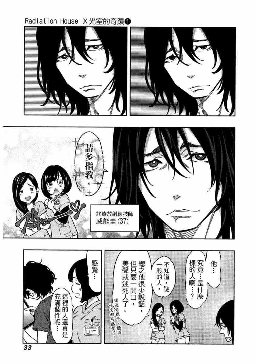 《X光室的奇迹》漫画 01卷