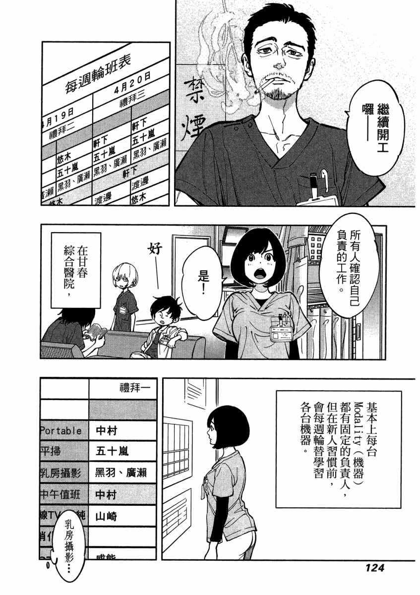 《X光室的奇迹》漫画 01卷