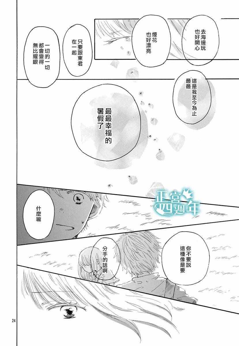 《夏日的天空如此湛蓝、于是我喜欢上了你》漫画 短篇