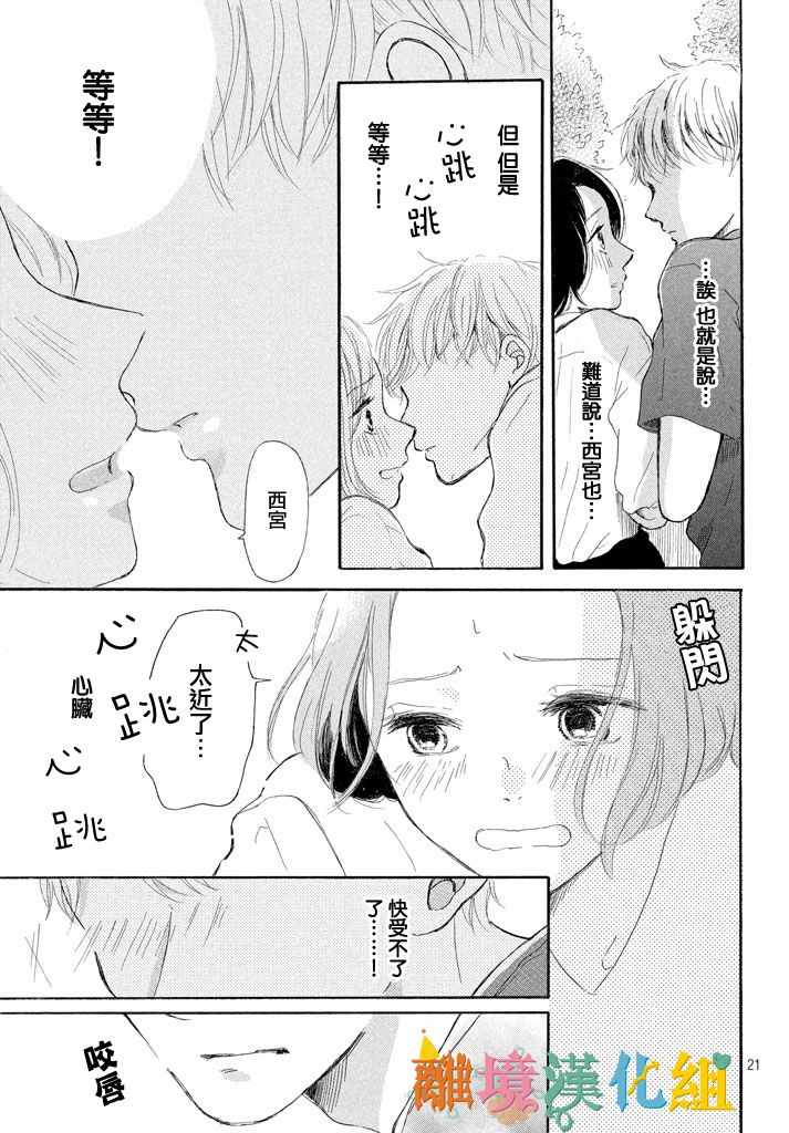 《My first kiss》漫画 等待你的糖果篇