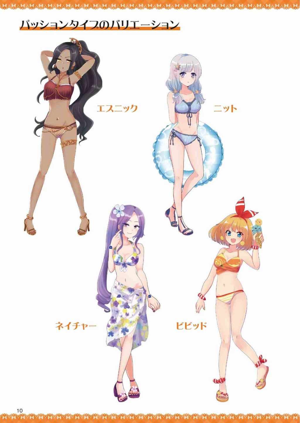 《How to draw swimsuits》漫画 短篇