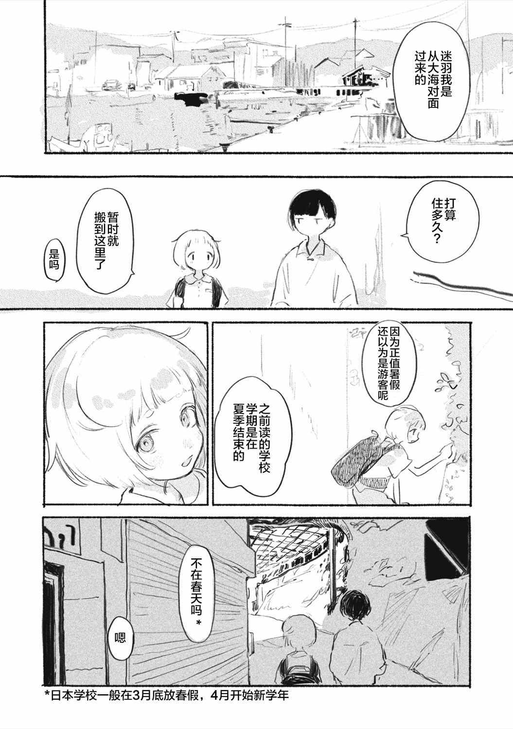 《待梦小镇》漫画 001集