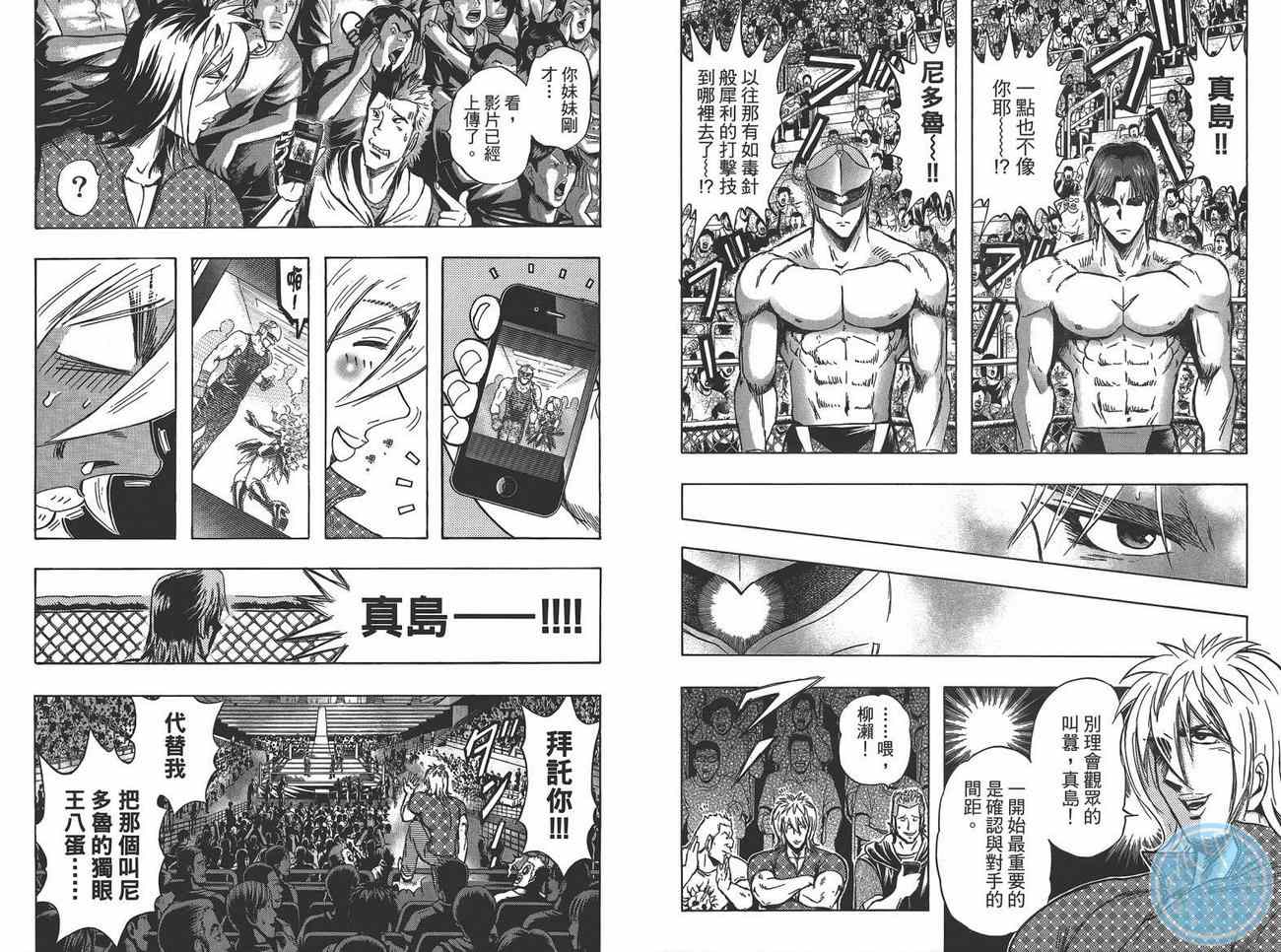 《火爆格斗王》漫画 12卷