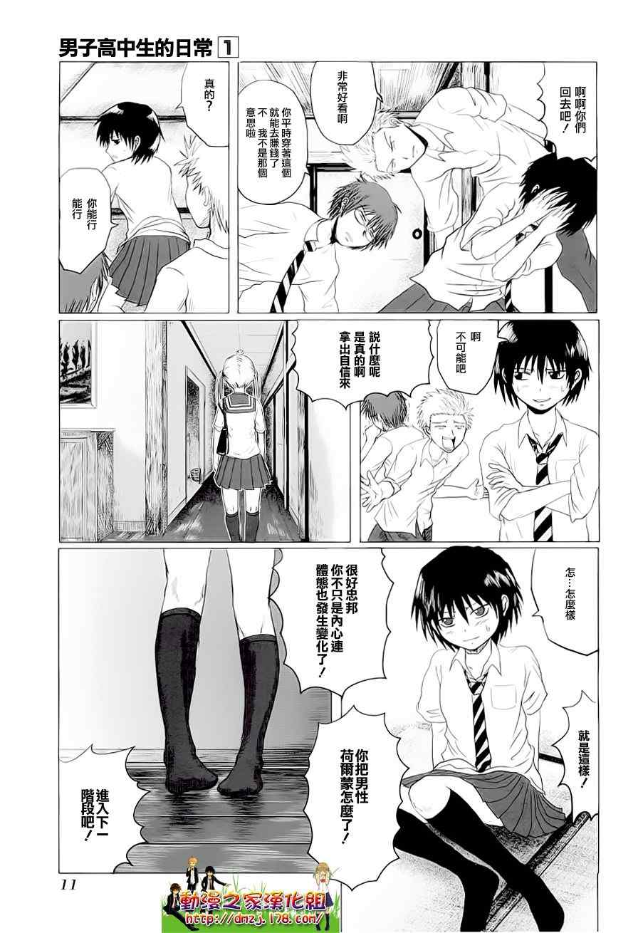 《男子高中生的日常》漫画 男子高中 001集