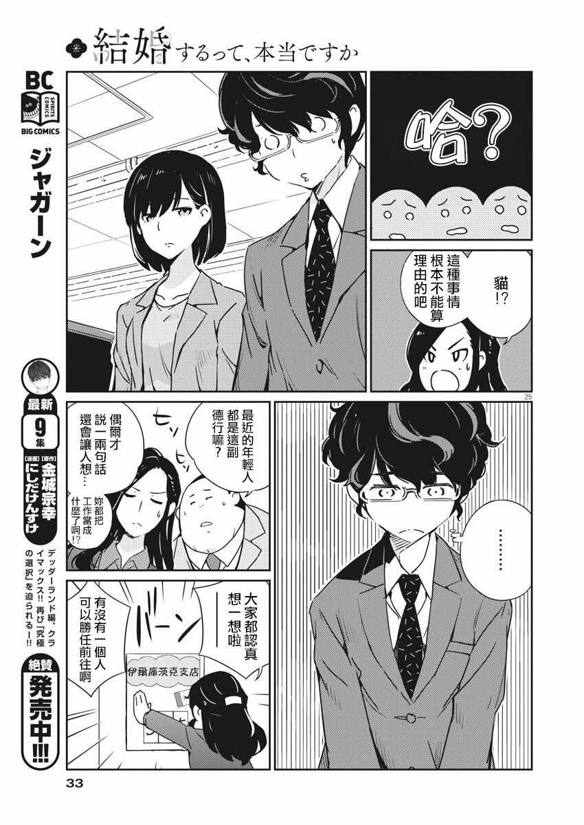 《真的要结婚吗？！》漫画 001集