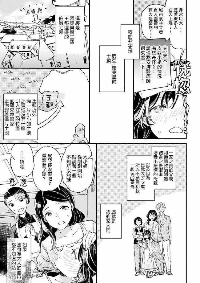 《弱气MAX的大小姐、居然接受了铁腕未婚夫的赌约》漫画 弱气MAX 01v1集