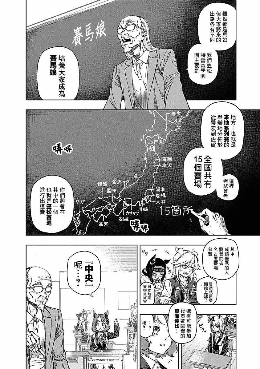 《赛马娘：栗帽灰姑娘》漫画 栗帽灰姑娘 001集