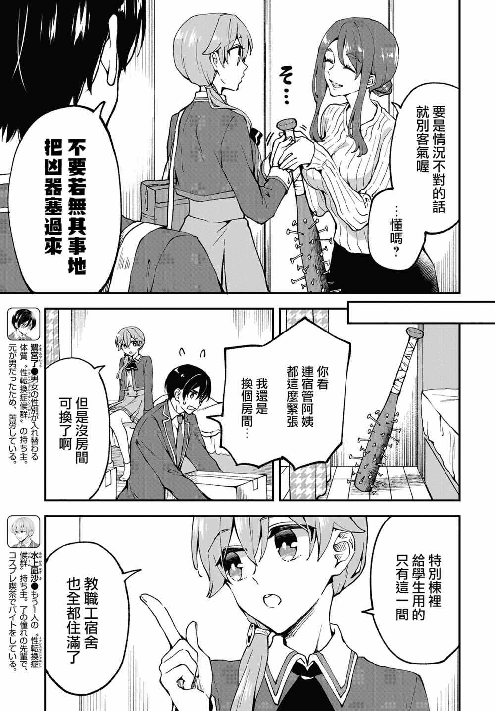 《都是性别惹的祸》漫画 003集