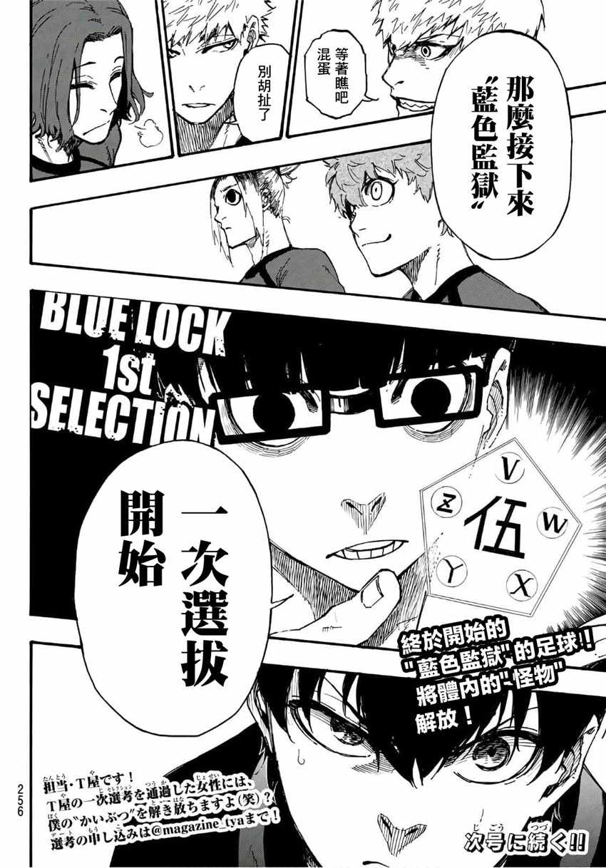 《BLUE LOCK》漫画 003集