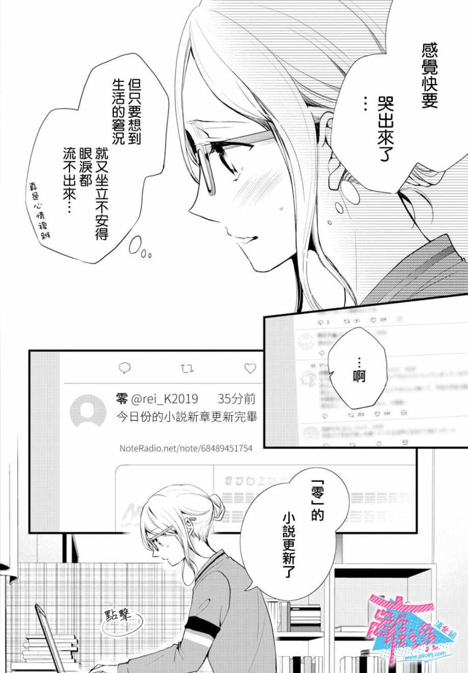 《接吻在原稿之后》漫画 001集