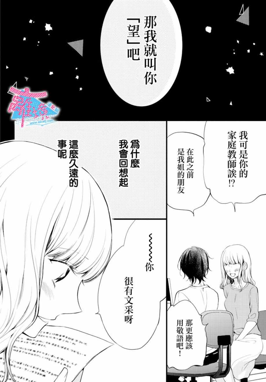 《接吻在原稿之后》漫画 001集