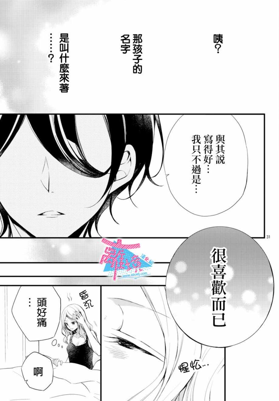 《接吻在原稿之后》漫画 001集