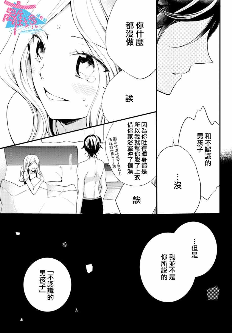 《接吻在原稿之后》漫画 001集