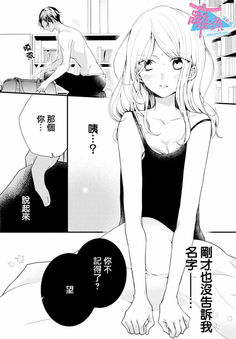 《接吻在原稿之后》漫画 001集