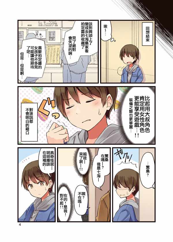 《少女你点的汉子到了哦》漫画 朋友各种轶事 001集