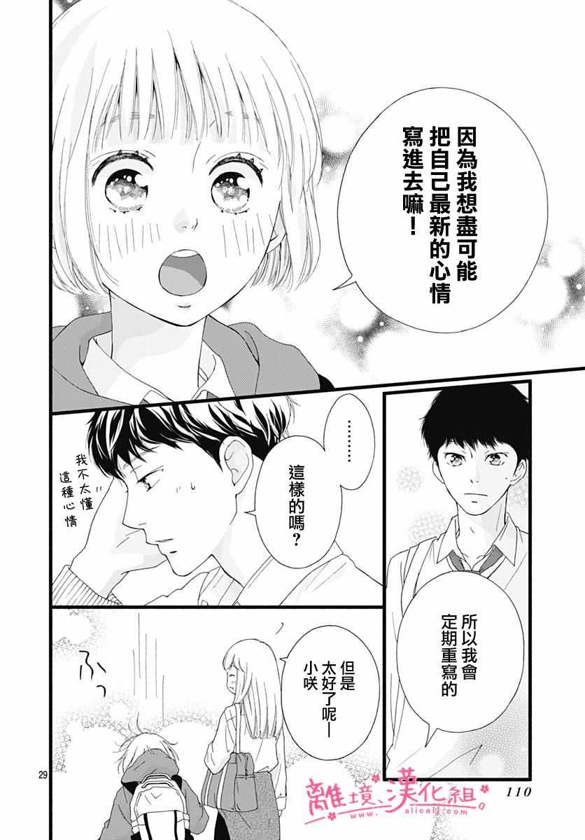 《樱花、绽放》漫画 002集