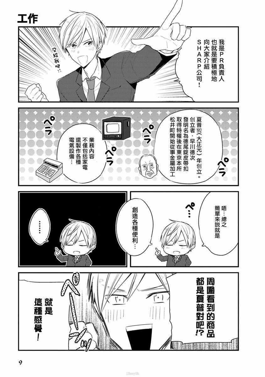 《夏普桑和百利达君》漫画 001集