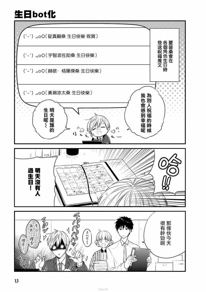 《夏普桑和百利达君》漫画 002集