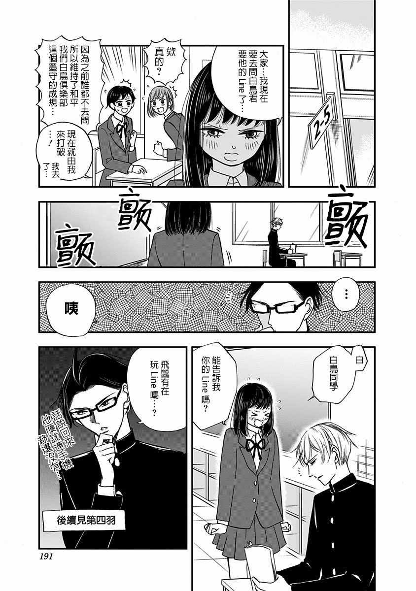 《破壳而出的白鸟》漫画 01卷附录