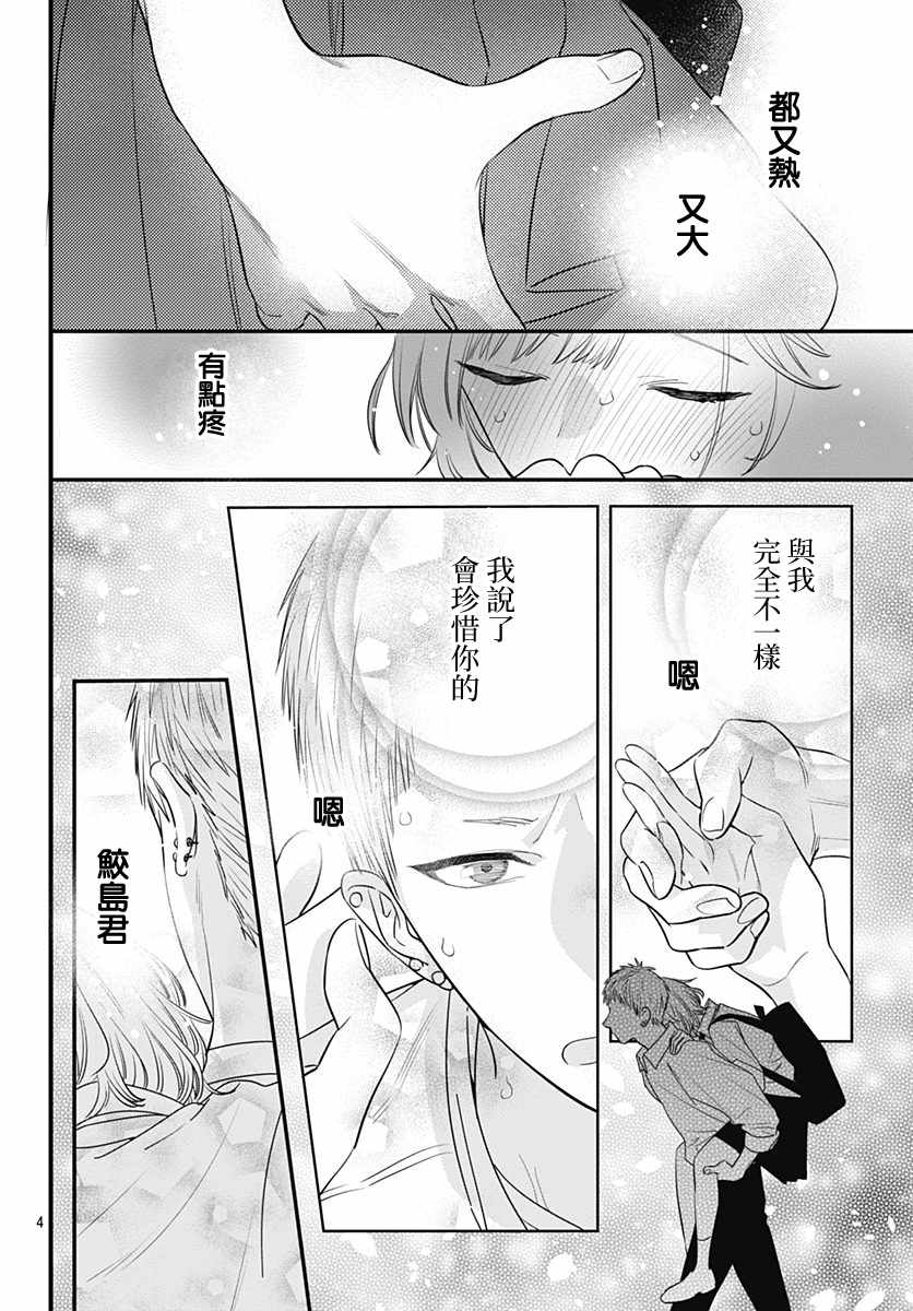 《与鲛岛君的第一次》漫画 008集