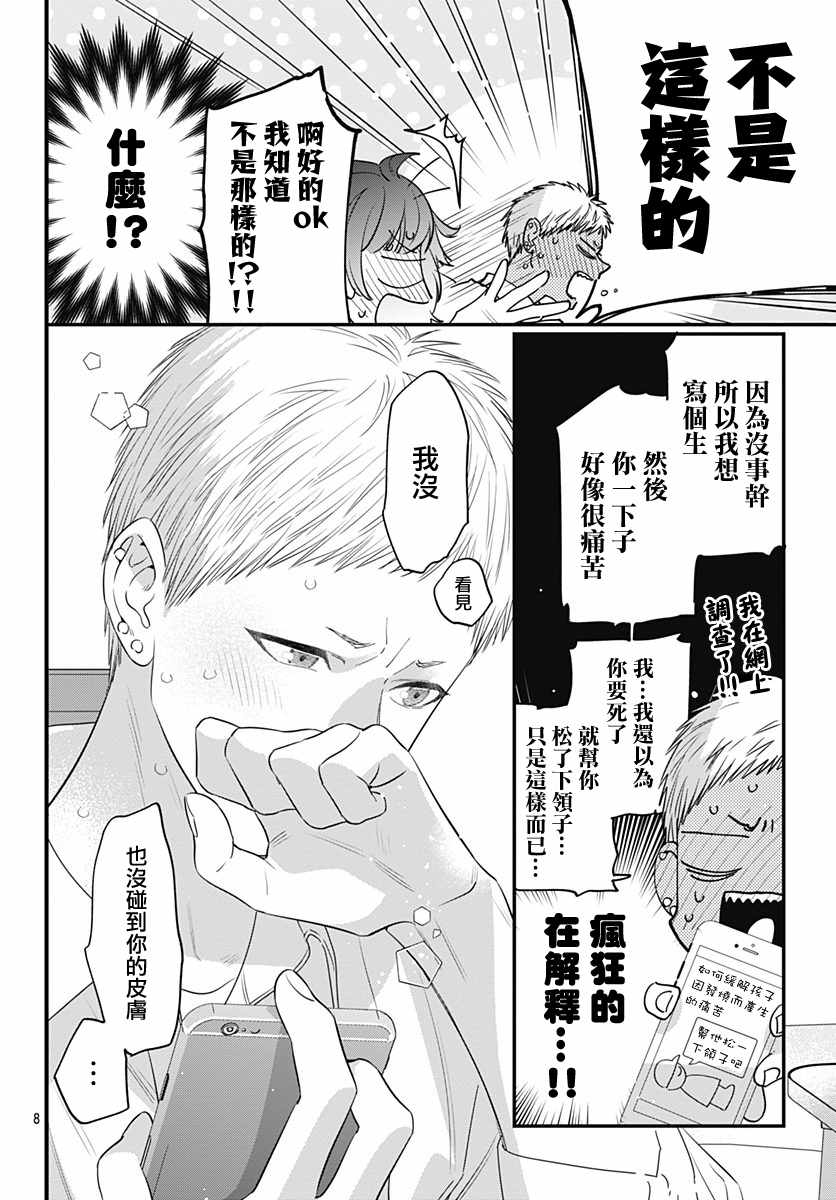 《与鲛岛君的第一次》漫画 008集