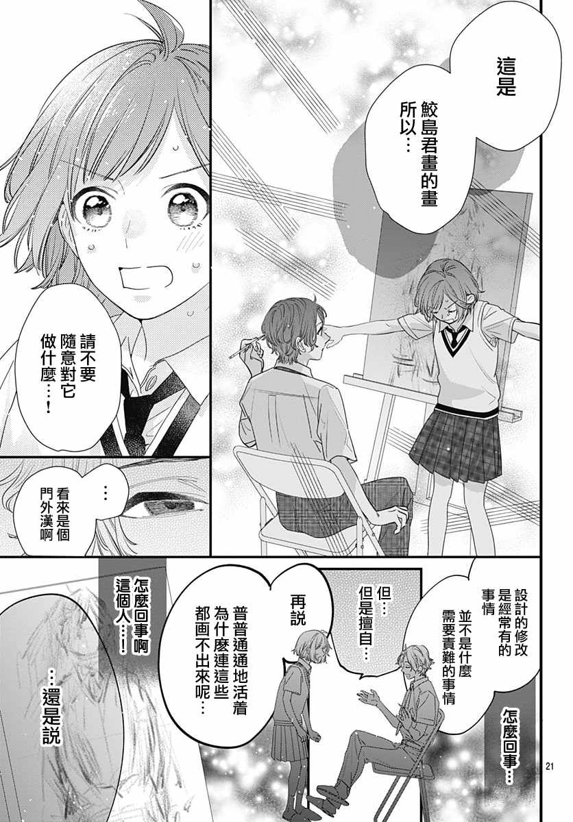 《与鲛岛君的第一次》漫画 008集