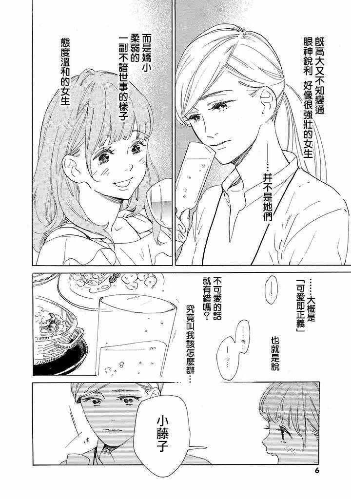 《软男与铁妹子》漫画 001集