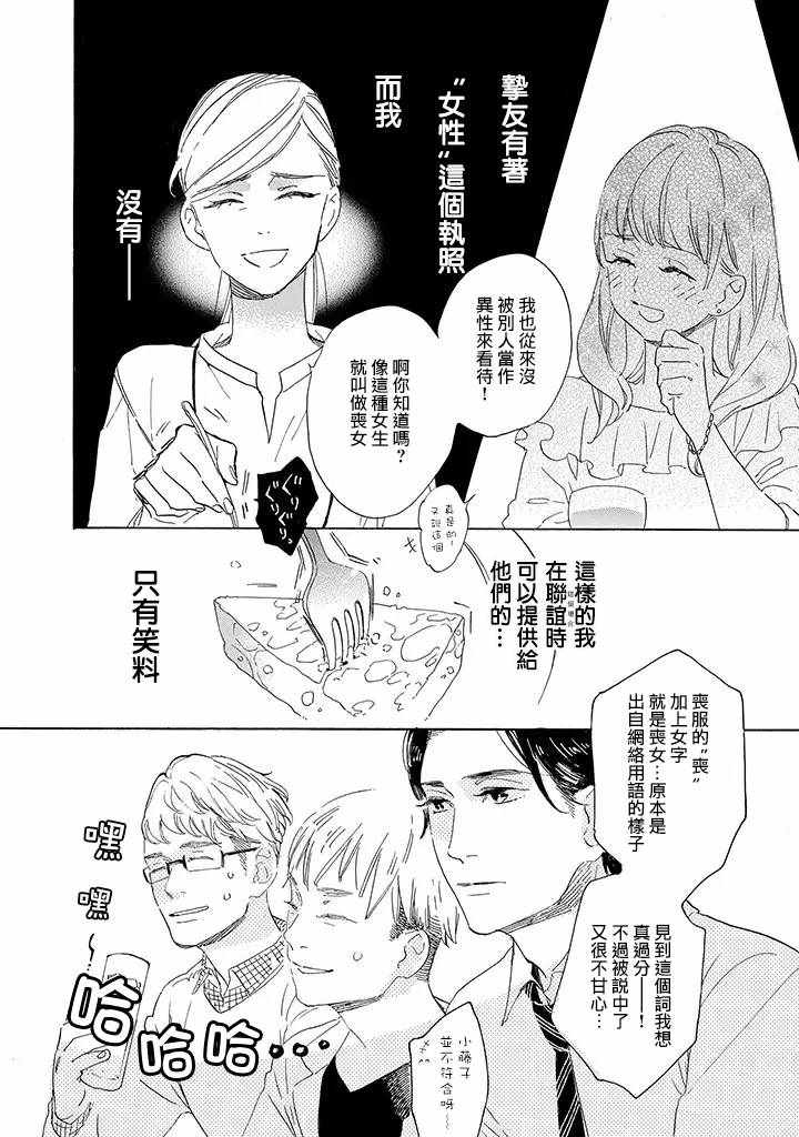 《软男与铁妹子》漫画 001集