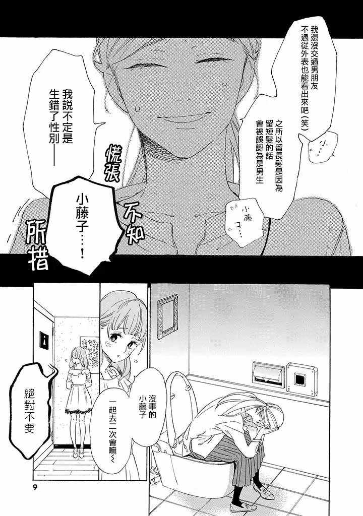 《软男与铁妹子》漫画 001集