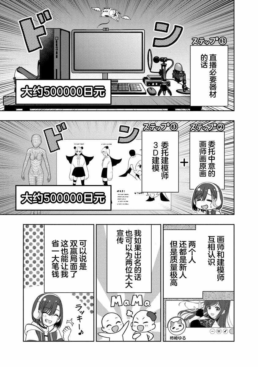 《失恋后开始做虚拟主播迷倒年上大姐姐》漫画 迷倒年上大姐姐 001集